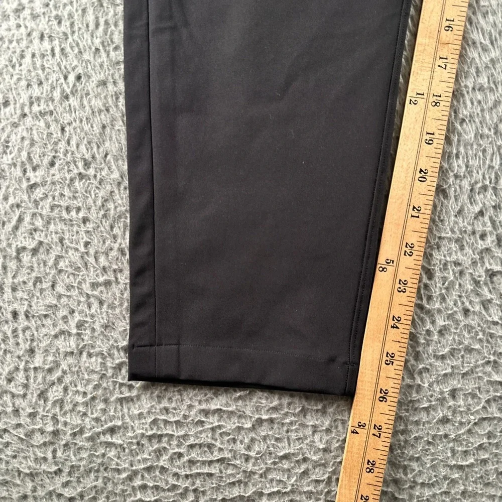 Lululemon Commission Pants Mens‎ 33 Black Stretch Tech Casual Golf Work Slim